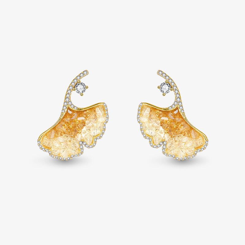 Orange Blossom Earrings