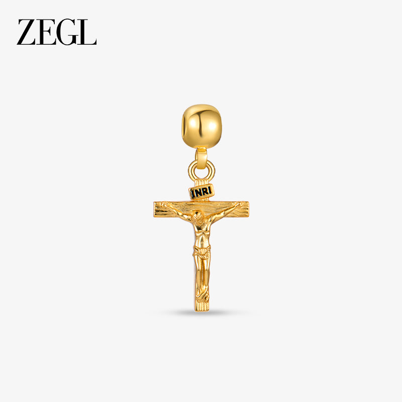 Virgin Mary Jesus Cross & Cathedral DIY Charms