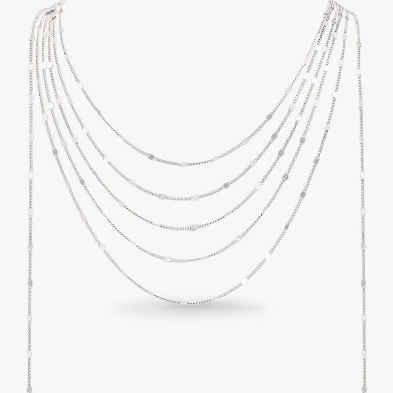Sterling Silver Tassel Necklace
