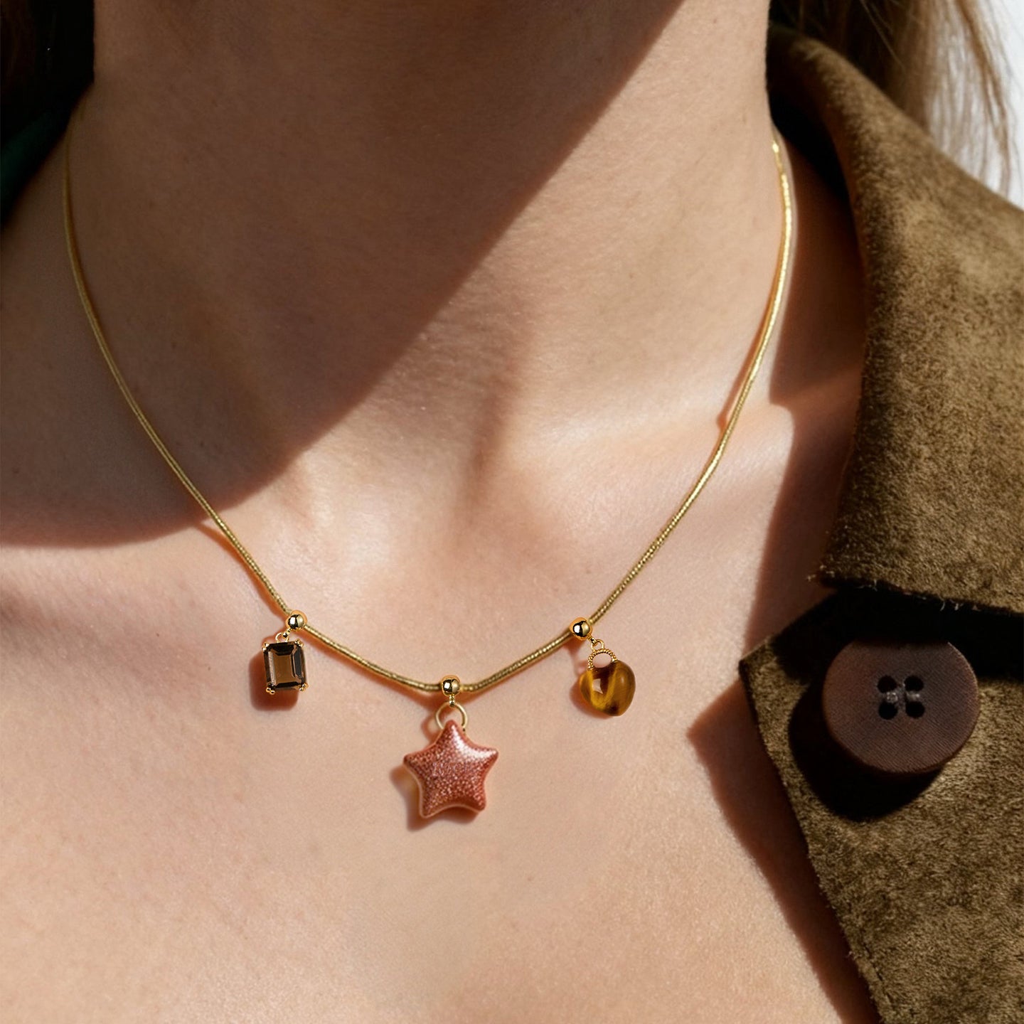 Personalized Meaningful Stone Charm