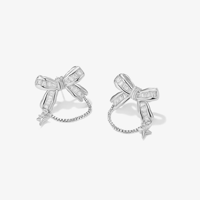 Dainty Bow Earrings
