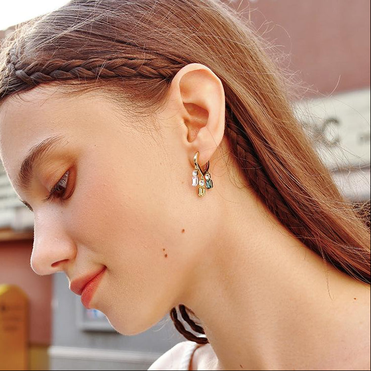 Prism Teardrop Earrings