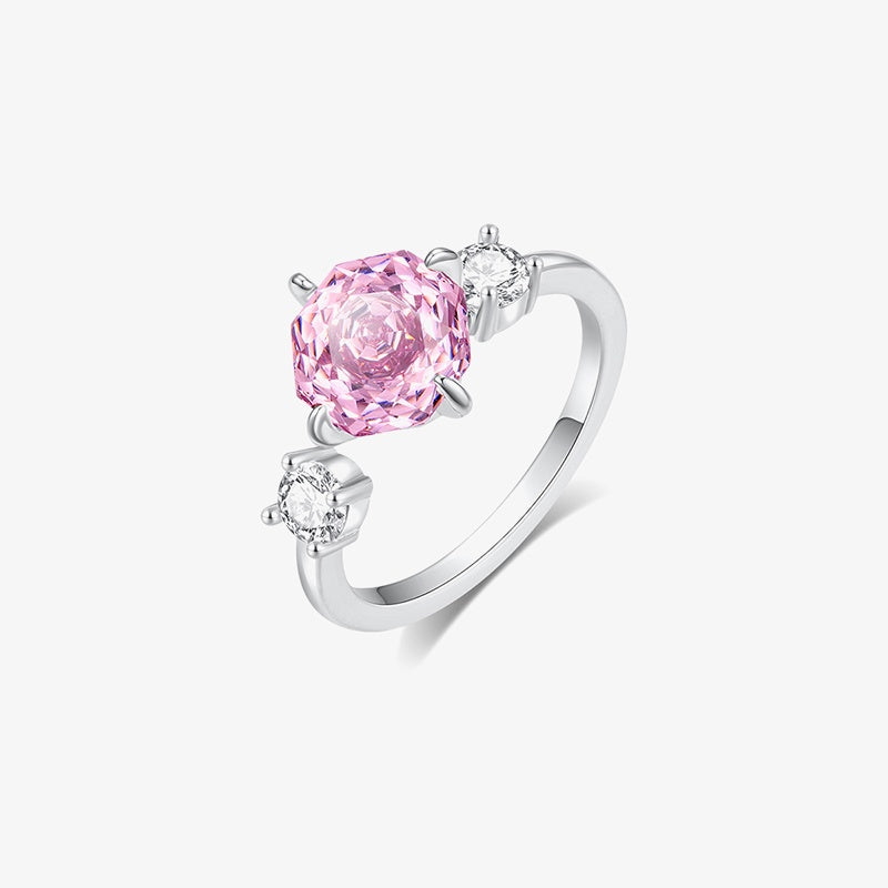 Adjustable Colored Zircon Ring