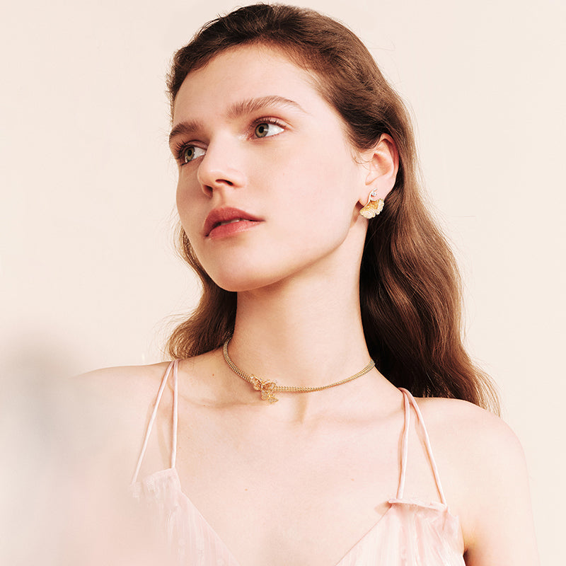 Orange Blossom Earrings