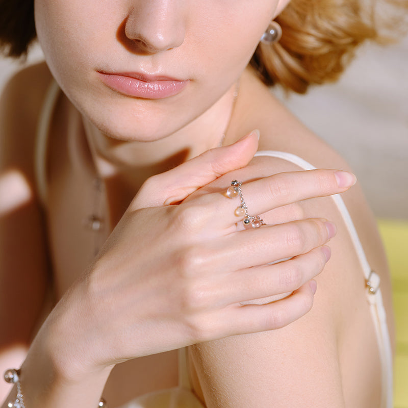 Adjustable Moonlight Bead Chain Bracelet