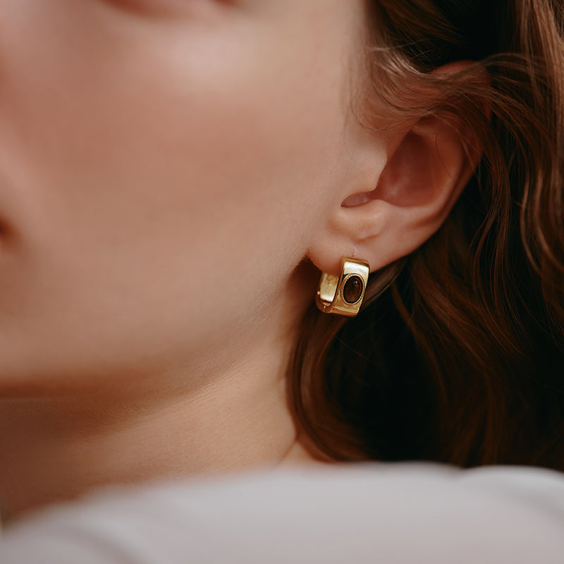 Dawn Gold Hoops