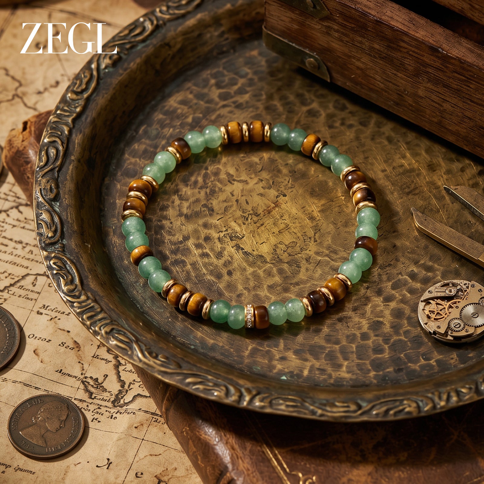 ZEGL Wealth & Luck Healing Crystal Bracelet
