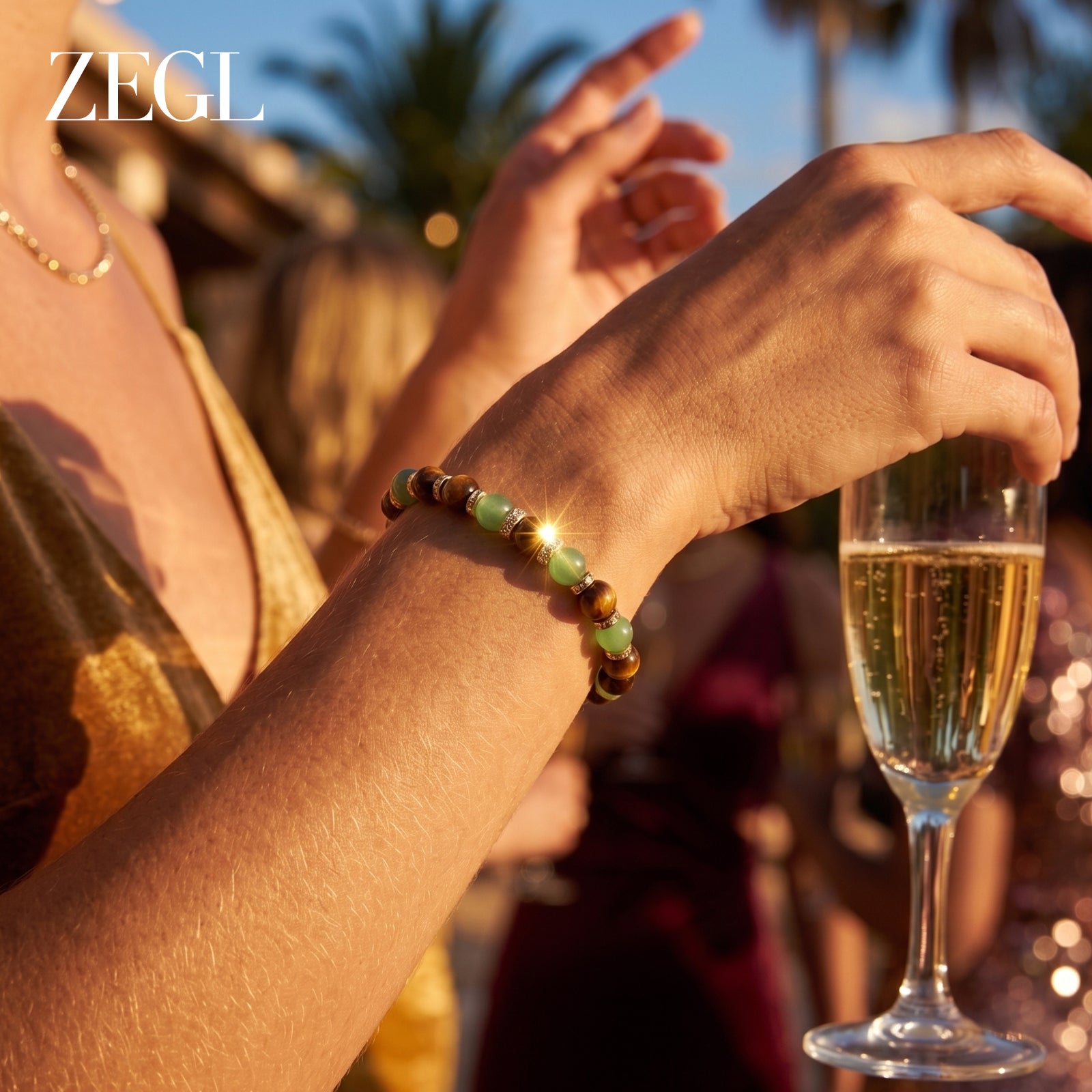 ZEGL Wealth & Luck Healing Crystal Bracelet