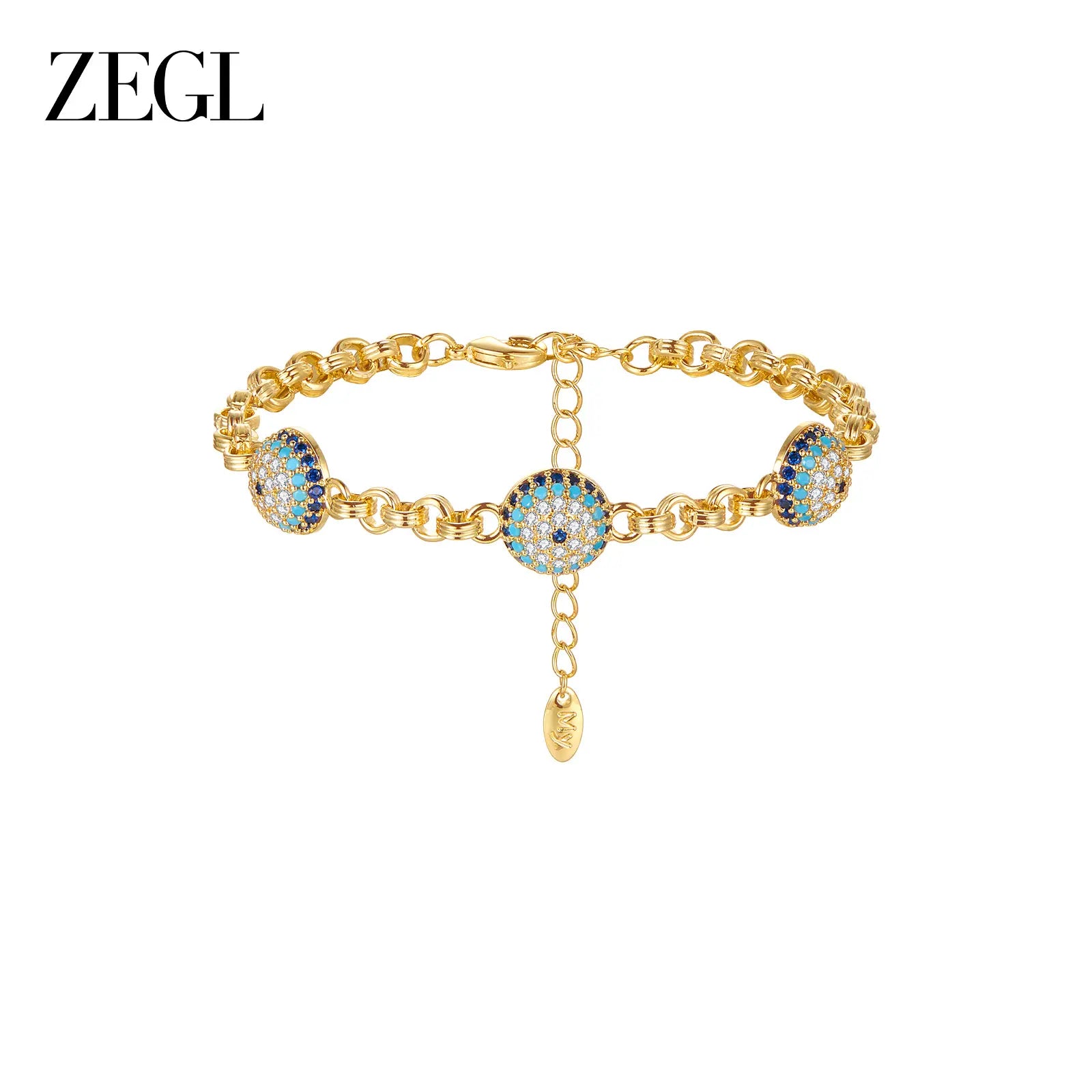 ZEGL 18K Gold Spiritual Manifestation Bracelet | Witchy Energy Alignment Jewelry